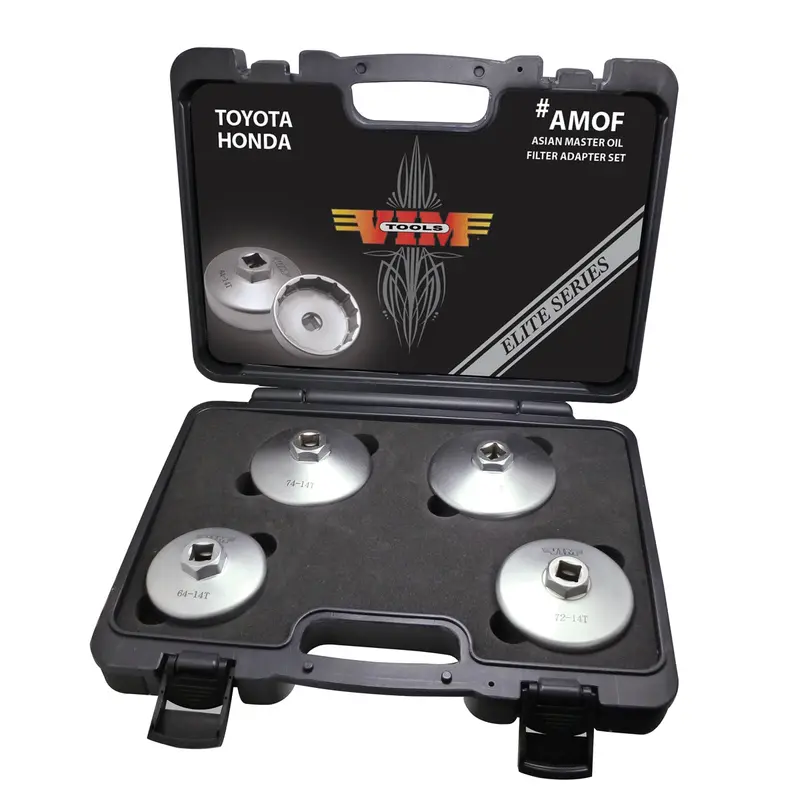 4 Pc. Master Oil Filter Adapter Set (Asian) Vimamof Vim Products 1