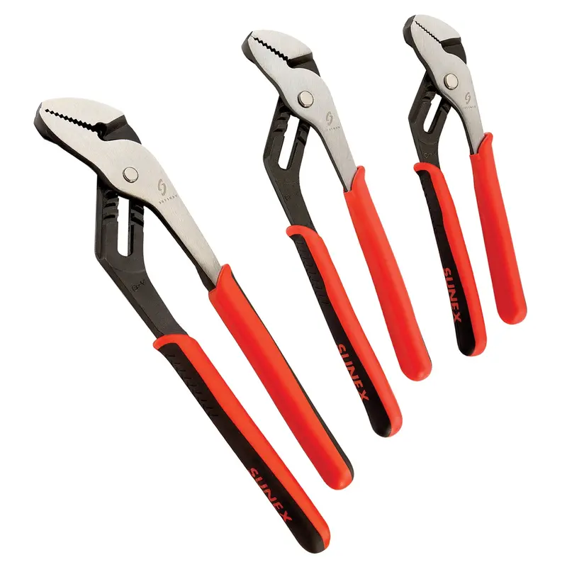 4 Pc. Tongue And Groove Pliers Set Sun3611v Sunex 1
