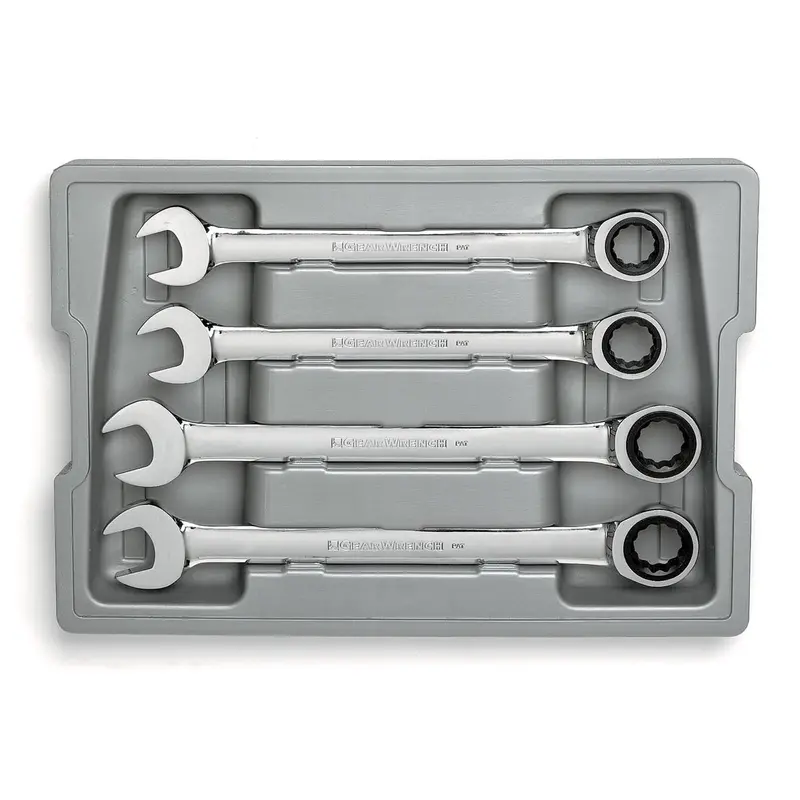4-Piece Metric Combination Ratcheting Gearwrench Set Kdt9413 Gearwrench 1