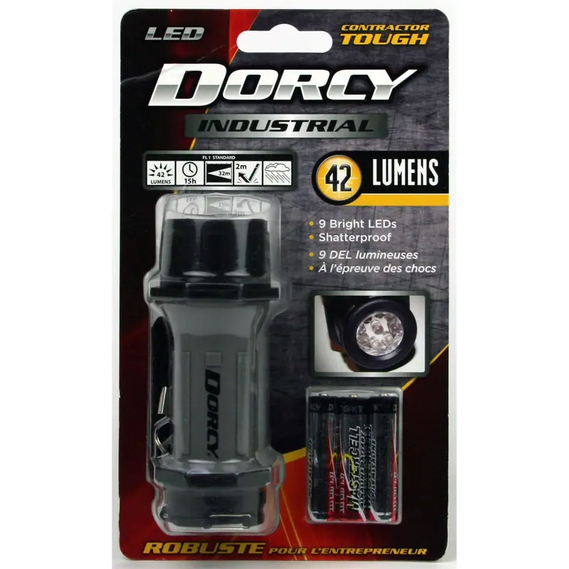 42 Lumen Led Flashlight Dor41-2602 Dorcy International 1
