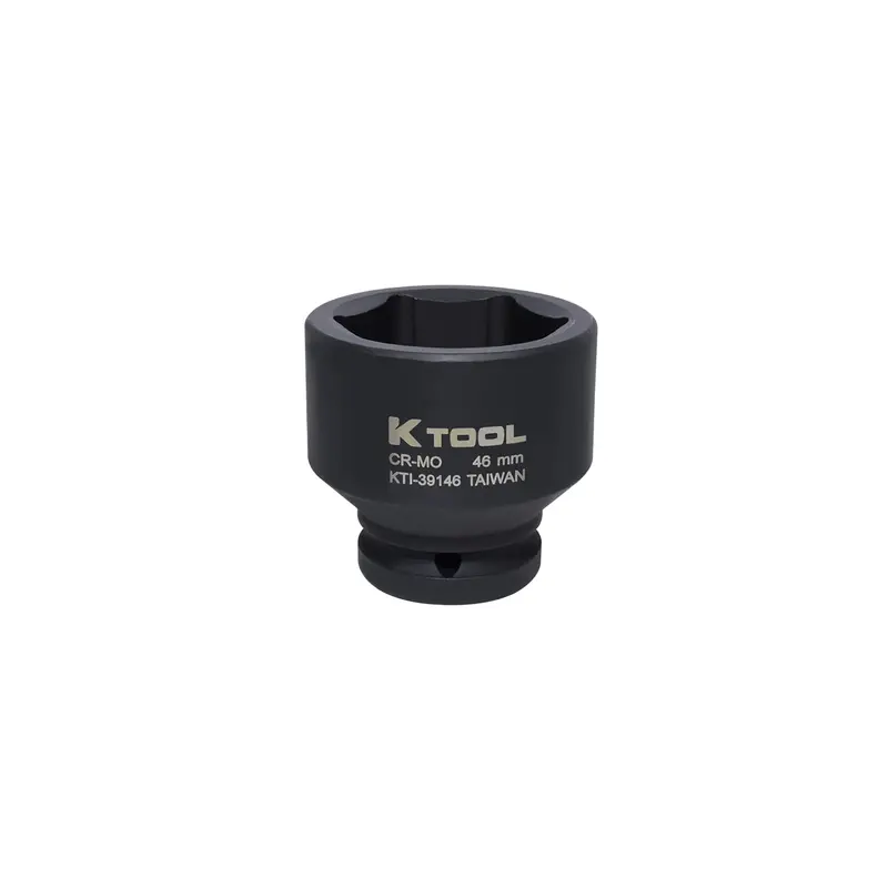 46Mm X 3/4" Drive 6-Point Metric Standard Chrome-Moly Impact Socket (Ea) Kti39146 K Tool International 1