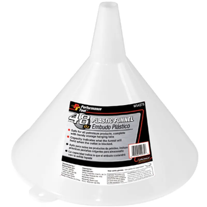 48Oz Plastic Funnel Wlmw54275 Wilmar Corp. / Performance Tool 1