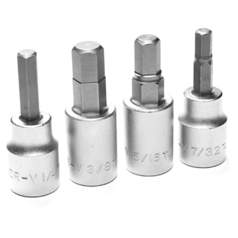 4Pc 3/8" Dr Brake Caliper Bit Wlmw1339 Wilmar Corp. / Performance Tool 1