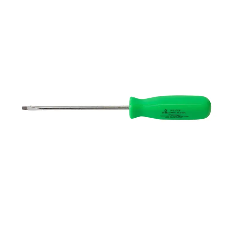 5/32" X 4" Slotted Screwdriver-Neon Green Sun98225 Sunex 1