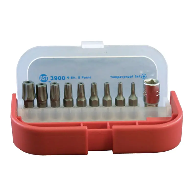 5 Lobe Tamper-Proof Bit Set Ass3900 Assenmacher 1