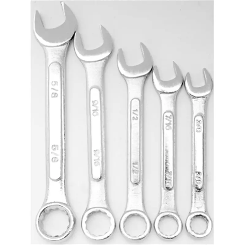 5 Pc Combo Wrench Set - Sae Wlm1405 Wilmar Corp. / Performance Tool 1