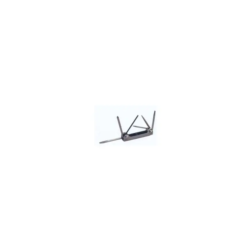 5 Piece Screwdriver Fold-Up Key Set Ekl22451 Eklind Tool Company 1