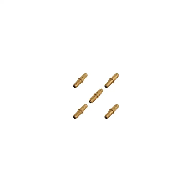 5-Pk Of 1/4" Brass Fuel Line Connectors Kti05109 K Tool International 1