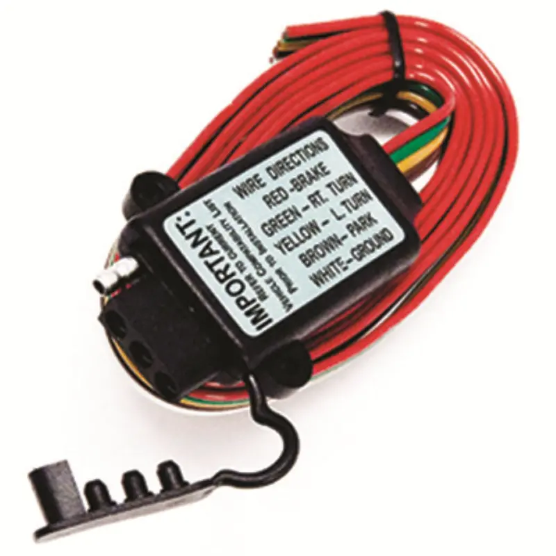 5-Wire To 4-Pole Tail Light Converter W/ Cap 1 Pc Jtt2509f The Best Connection 1