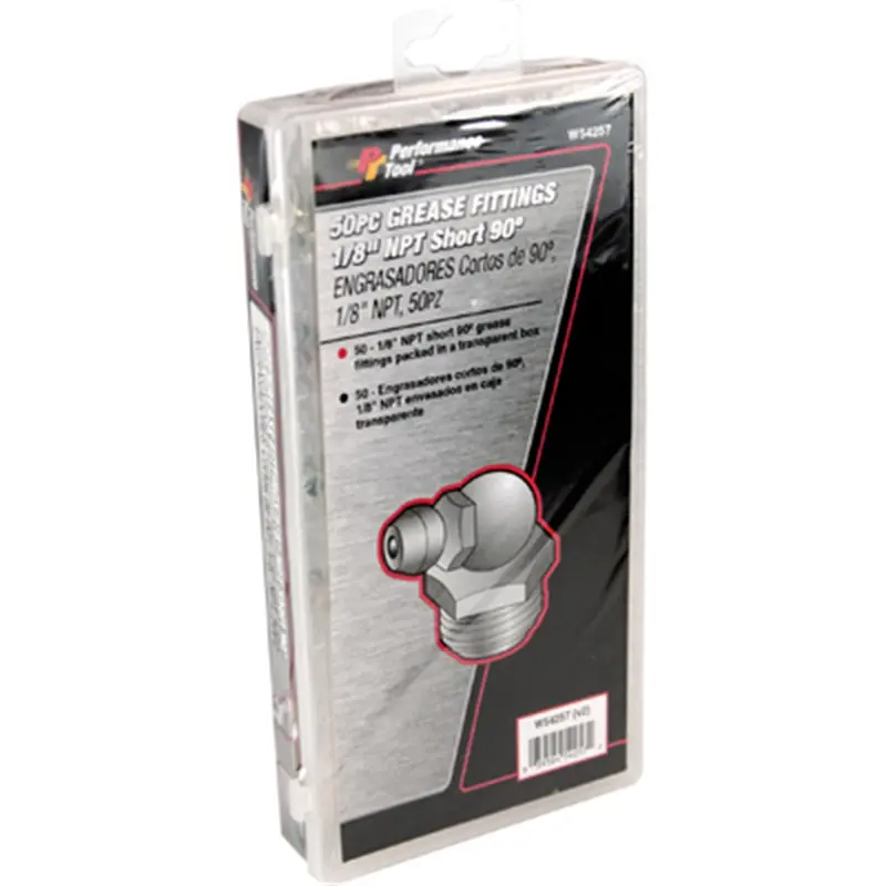 50Pk 1/8" Npt Short 90 Degree Wlmw54257 Wilmar Corp. / Performance Tool 1