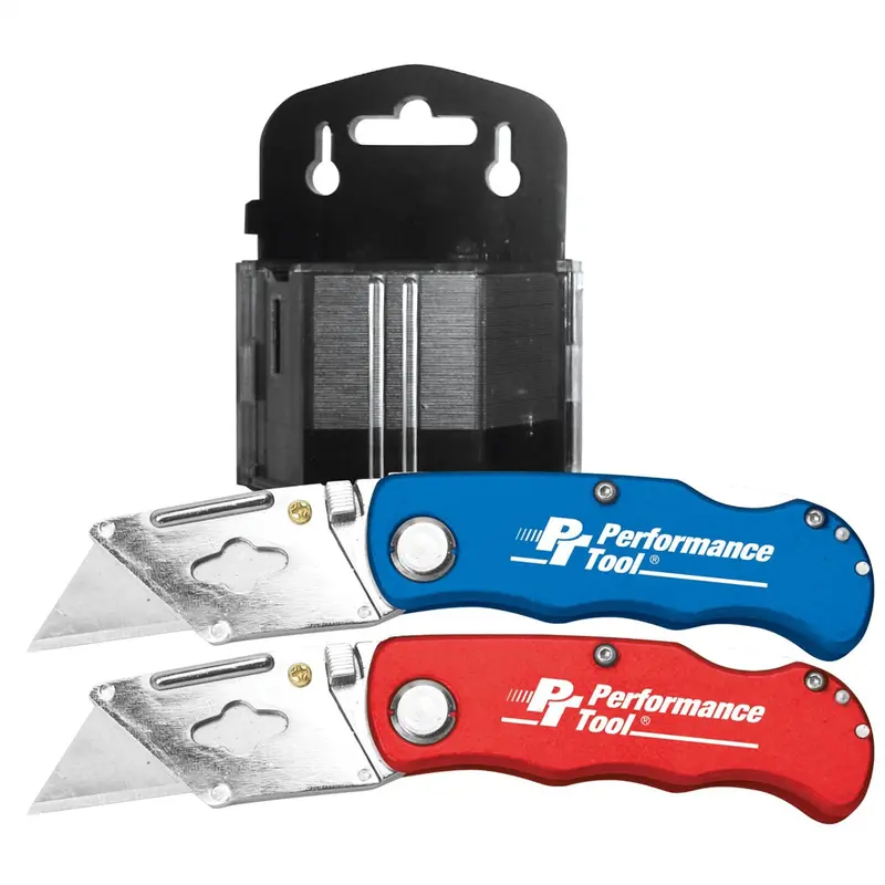 52-Piece Folding Lb Utility Knife Wlmw1720 Wilmar Corp. / Performance Tool 1