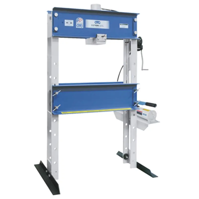 55-Ton Heavy-Duty Press With Hydraulic Hand Pump And Single-Acting Ram Otc1846a Otc 1