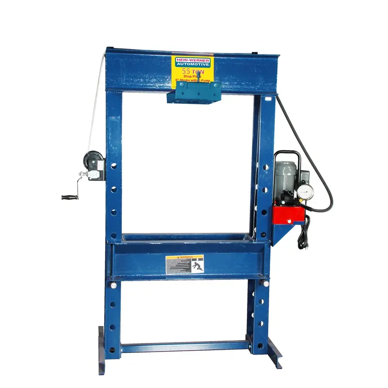 55 Ton Shop Press With Rolling Head Omehw93412 Omega 1