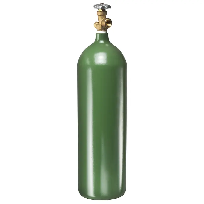 55Cf Welding Gas Cylinder With Cga580-F Valve Mtnwecga580 Mountain 1