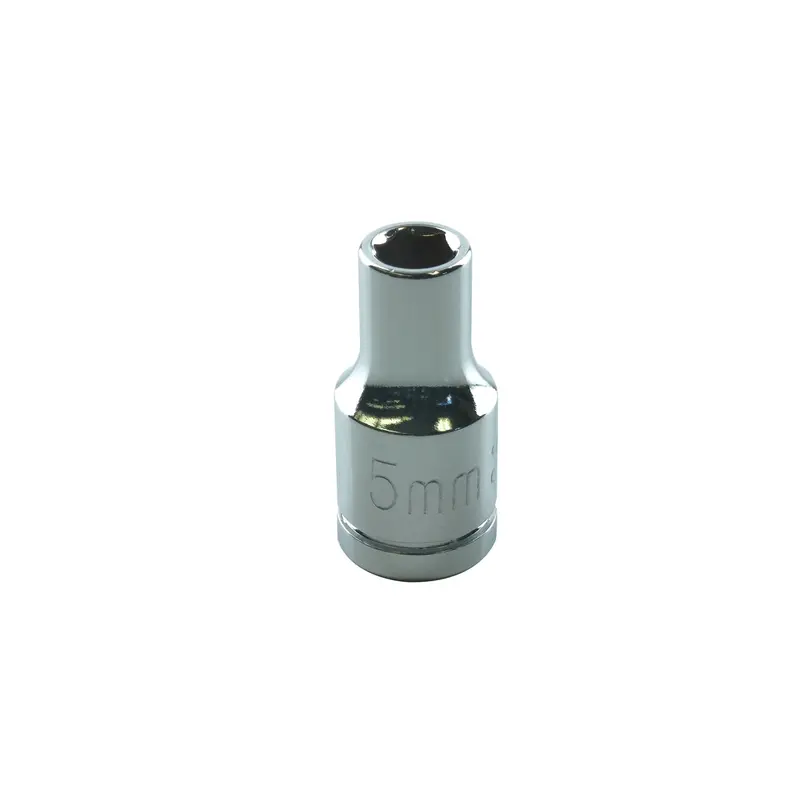5Mm X 1/4" Drive 6-Point Metric Standard Chrome Socket (Ea) Kti26105 K Tool International 1