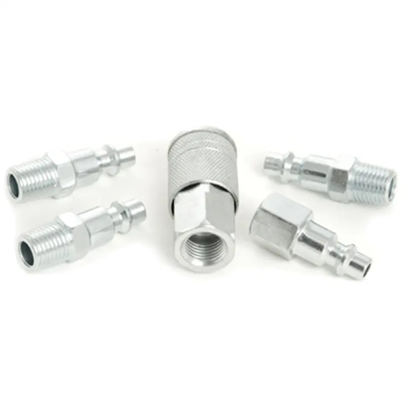 5Pc Zinc Coupler Set Wlmm604c Wilmar Corp. / Performance Tool 1