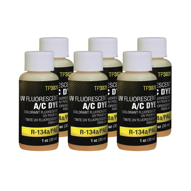 (6) 1 Oz (30 Ml) R-134A/Pag Bottles, Services Up To 24 Vehicles Tratp3820-1P6 Tracer Products 1