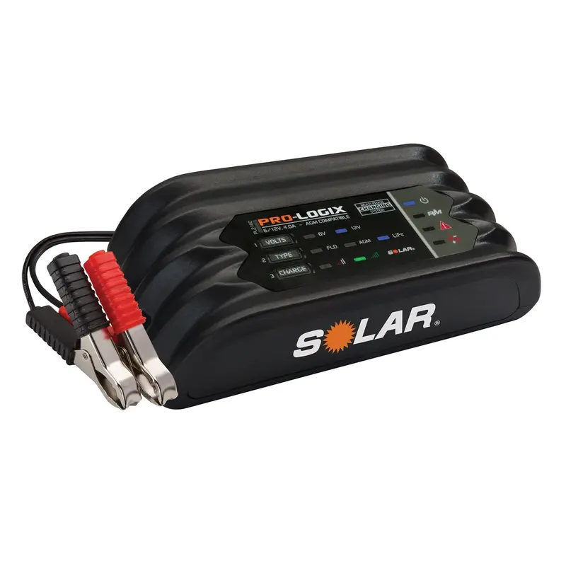 6/12V 4.0A Solar Pro-Logix Battery Maintainer Solpl2140 Clore Automotive 1