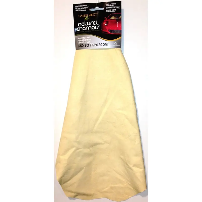 6.5 Sq. Ft. Super Absorbent Natural Chamois Towel (Ea) Tshts95t4 Hopkins Manufacturing Co. 1