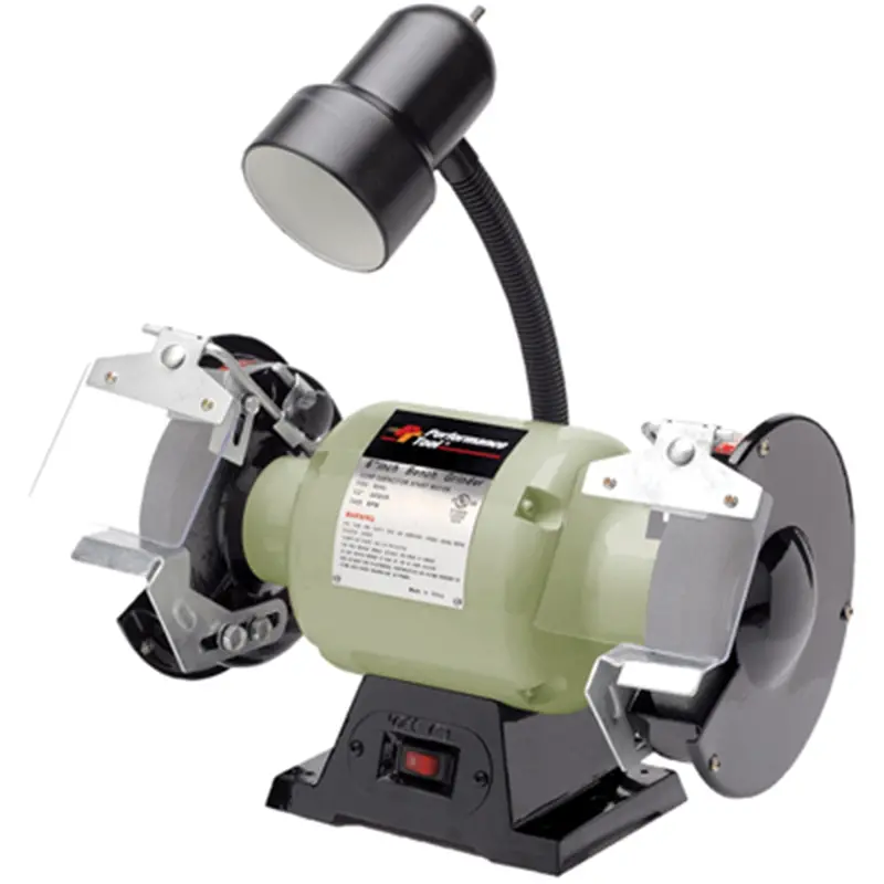 6 Bnch Grinder W/Work Light Wlmw50001 Wilmar Corp. / Performance Tool 1