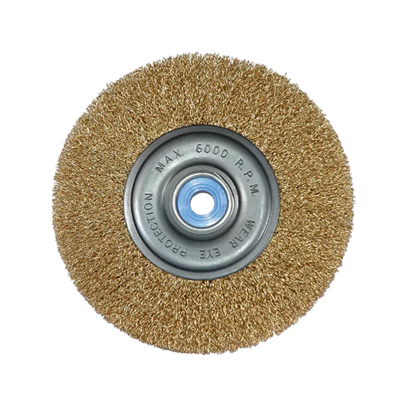 6" Crimped Wire Wheel With Narrow Face 6,000 Rpm; 1/2 Kti79200 K Tool International 1