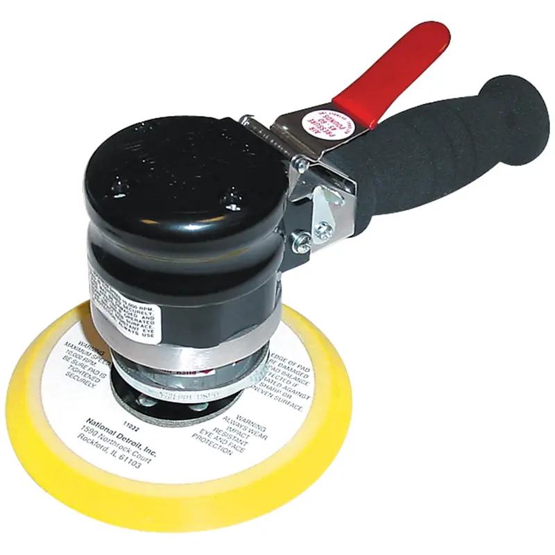 6" Dual Action Air Sander With 3/8" Stroke Ndtezls-6 National Detroit 1
