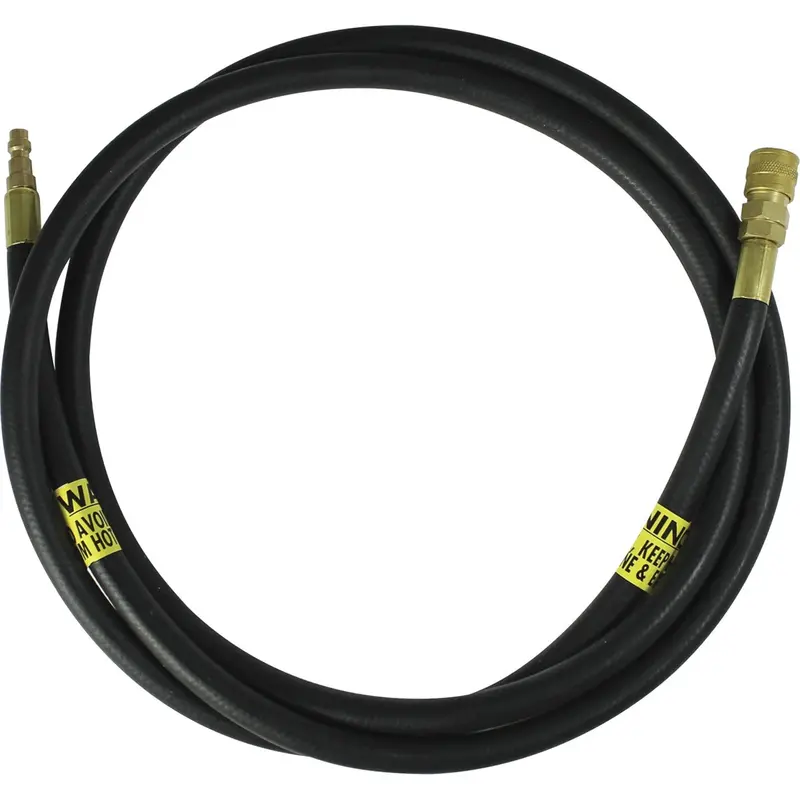 6-Ft. Hose W/Quick Coupler - Row Extension Hose Assembly, Fuel Injector Sta74476 Lang Tools 1