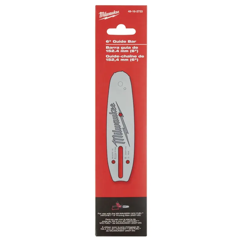 6" Guide Bar Mlw49-16-2733 Milwaukee Tool 1