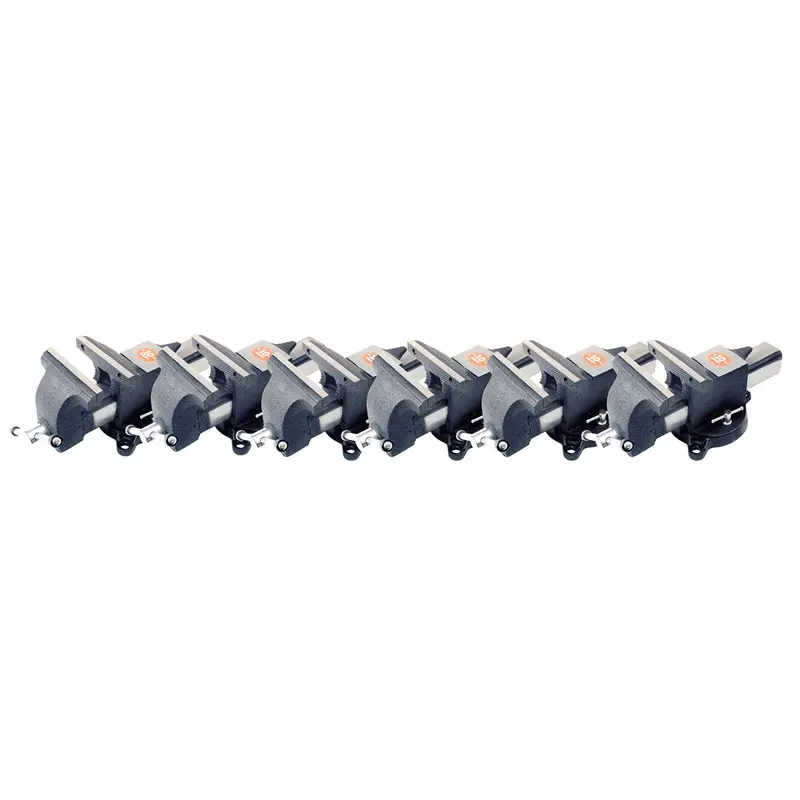 6-Pack Of 8 In. Steel Bench Vise With 9 In. Jaw Opening Kti64108-6 K Tool International 1