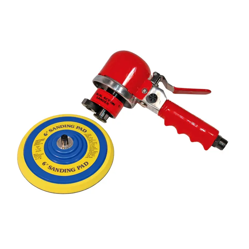 6" Pad X 8-1/4" Long Horizontal Air Sander With 10,000 Rpm And 4Cfm Kti85846 K Tool International 1