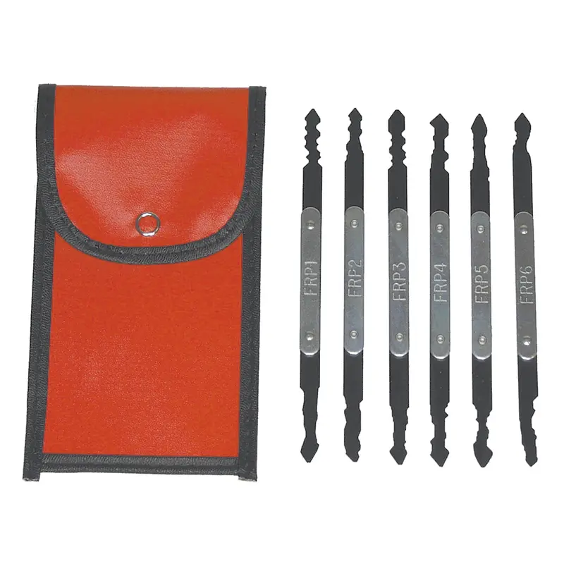 6 Piece European And Asian Automotive Lock Pick Set Lti320 Lock Technology 1
