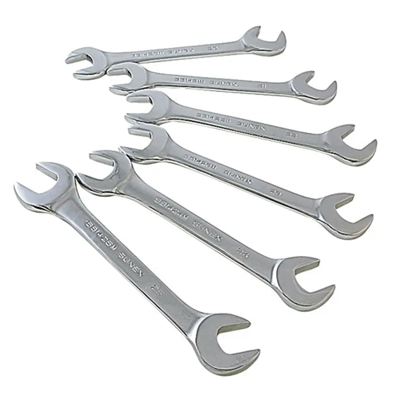 6-Piece Metric Jumbo Angle Head Wrench Set Sun9926 Sunex 1