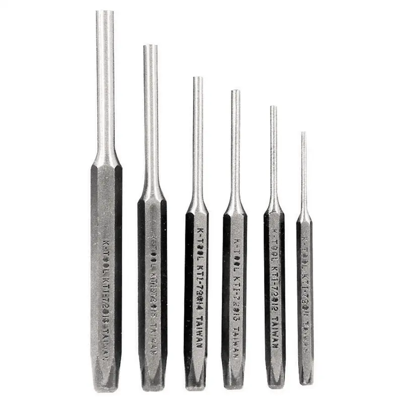 6-Piece Pin Punch Set Kti72900 K Tool International 1