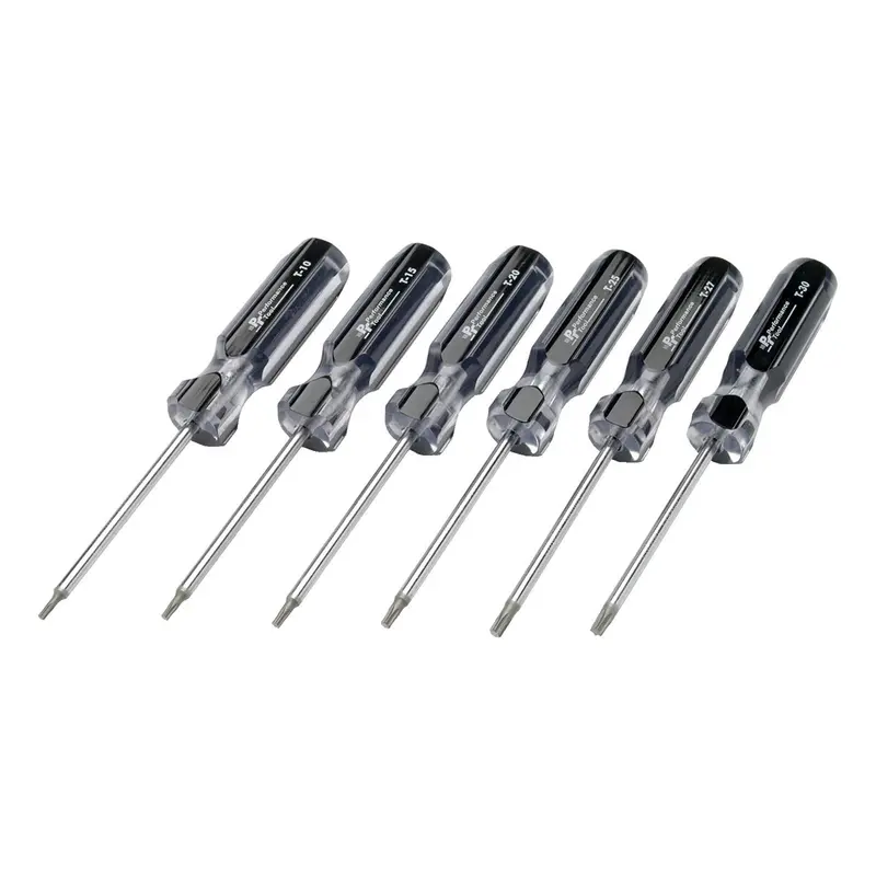6-Piece Pro Stardriver Set With Rack Wlmw80006 Wilmar Corp. / Performance Tool 1