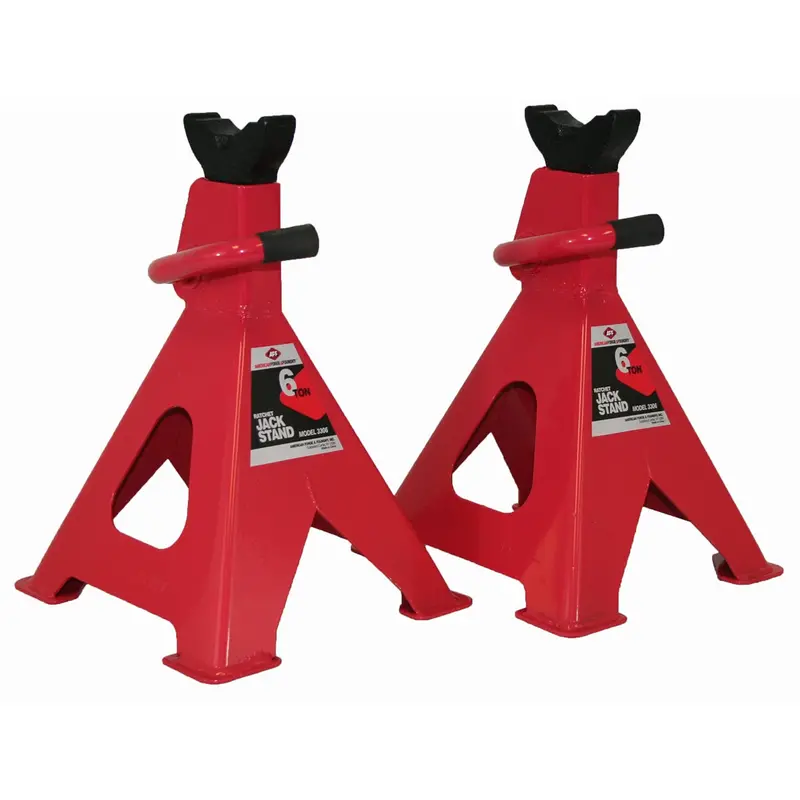 6 Ton Safety Stands - 1Pair Int3306 Surewerx Usa 1