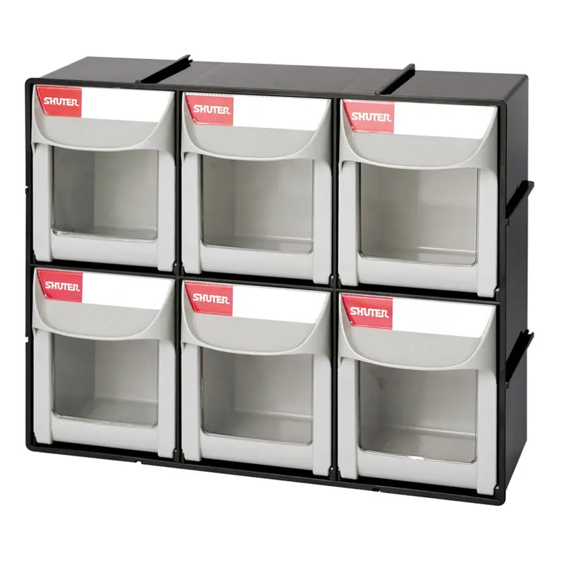 6 Unit Flip Out Bin Lds1010018 Lds Industries 1