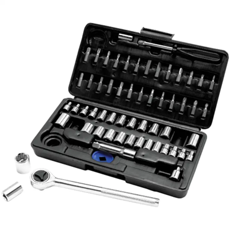 60Pc 1/4 & 3/8 Dr Skt Set W/ Wlmw1168 Wilmar Corp. / Performance Tool 1