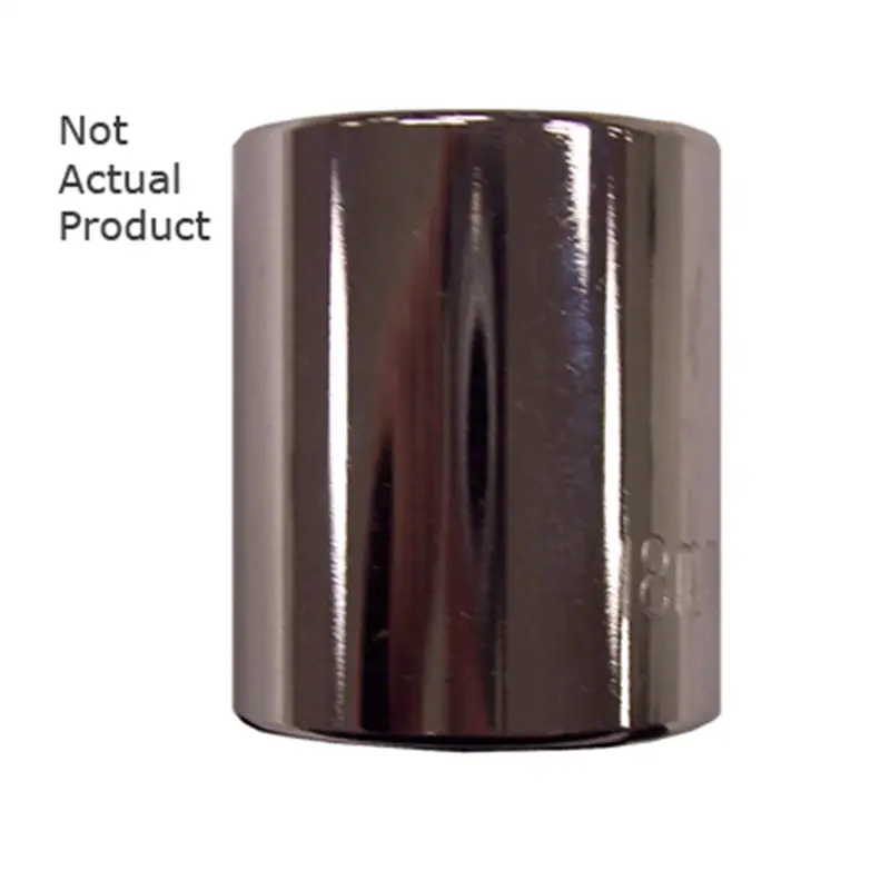 6Mm X 3/8" Drive 12-Point Metric Standard Chrome Socket (Ea) Kti27506 K Tool International 1