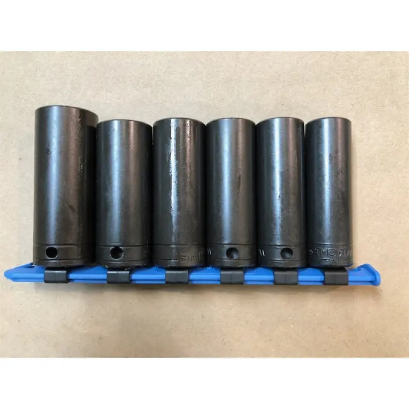 6Pc Custom 1/2In Dr. Deep Impact Socket Set Wris4906mm Wright Tool 1