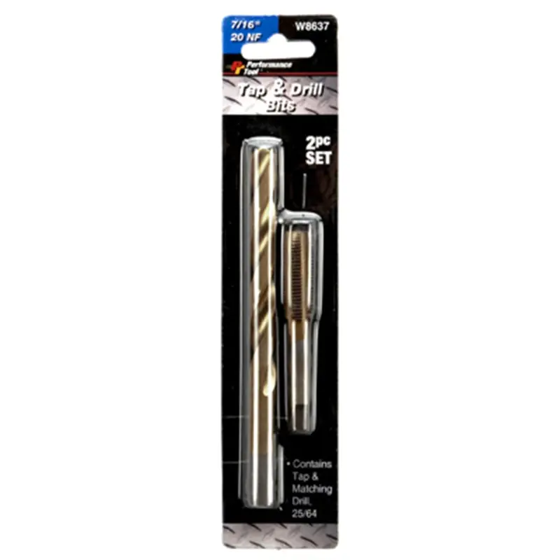7/16"-20 Nf Tap & 25/64" Bit Wlmw8637 Wilmar Corp. / Performance Tool 1
