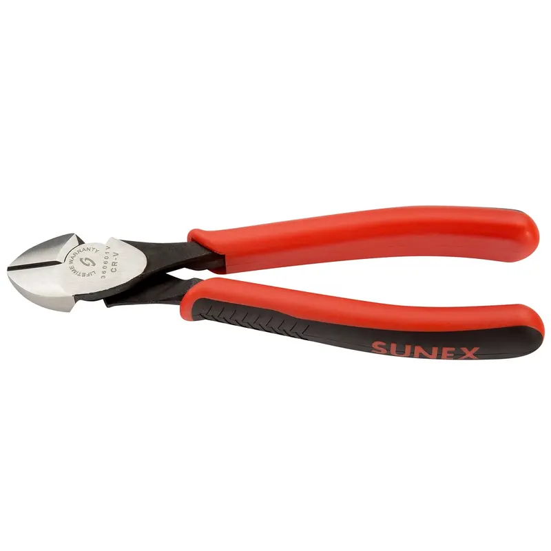 7" High Leverage Diagonal Cutting Pliers Sun360601v Sunex 1