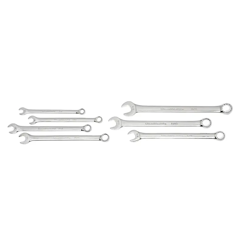 7 Pc 12 Point Sae Long Pattern Combination Wrench Kdt81933 Gearwrench 1