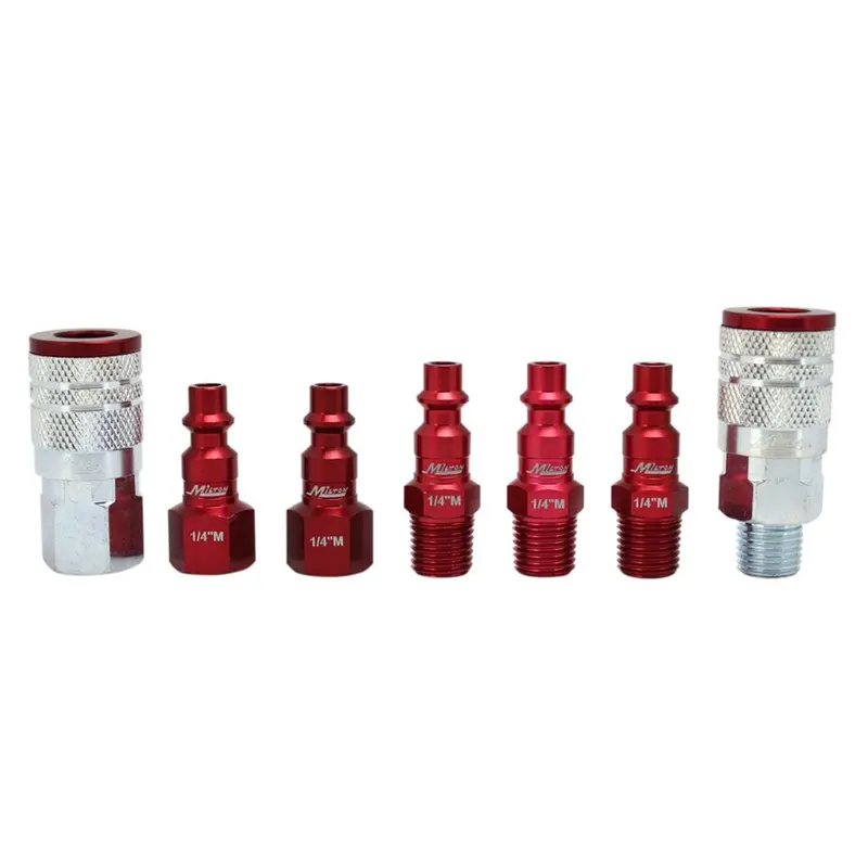 7 Pc Coupler And Plug Kit Mils-307Mkit Milton Industries 1