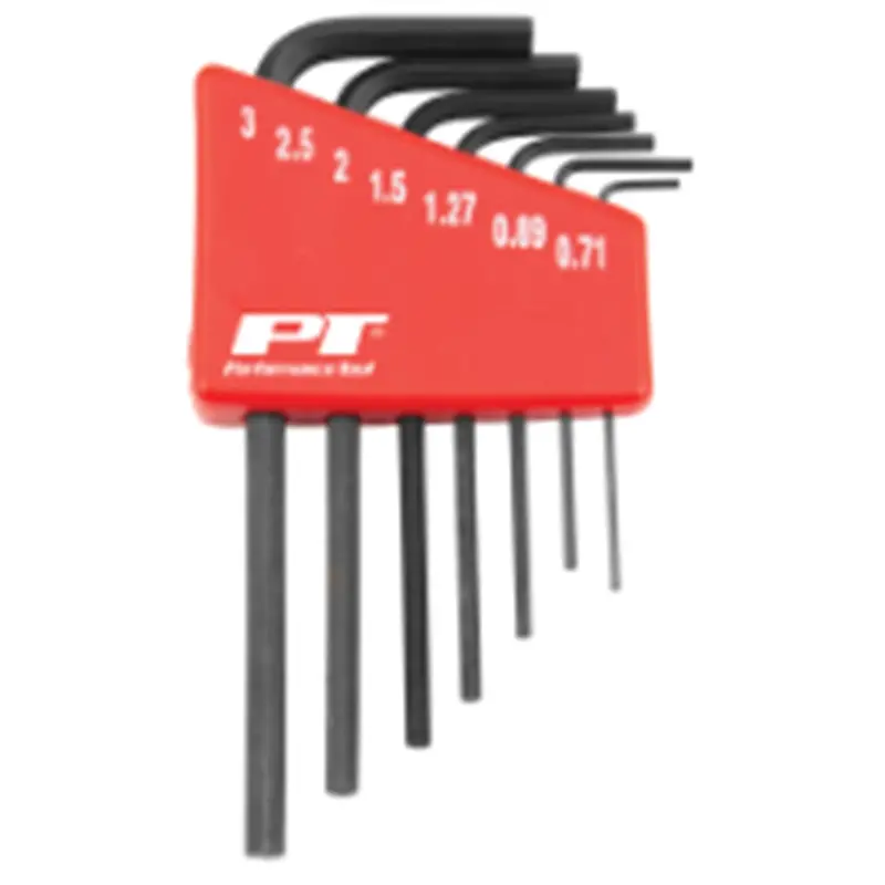 7 Pc. Sae Micro Hex Key Set Wlmw86104 Wilmar Corp. / Performance Tool 1