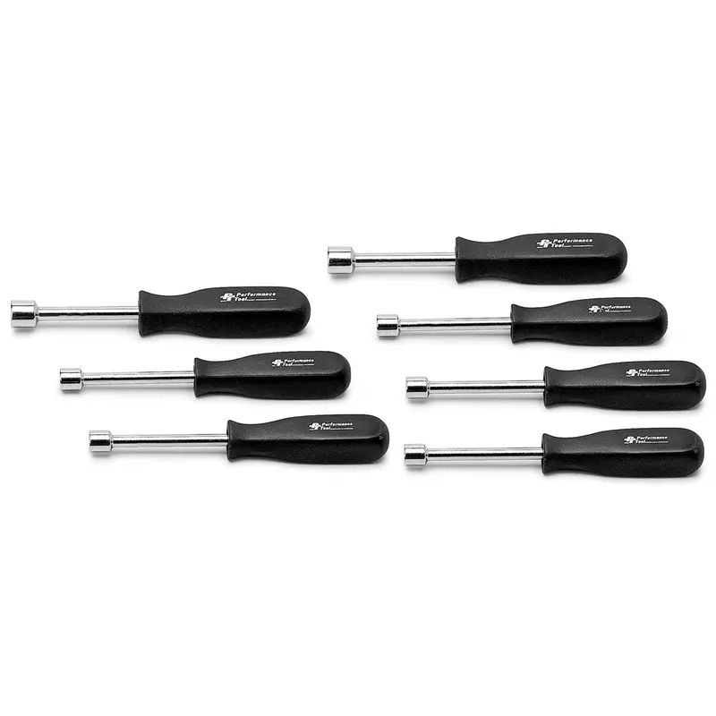 7-Piece Metric Nut Driver Set Wlmw951 Wilmar Corp. / Performance Tool 1