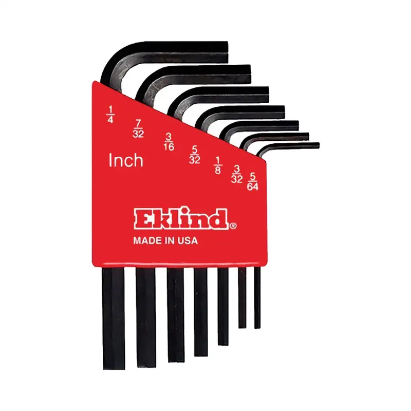 7 Piece Sae Short Hex-L Ekl10107 Eklind Tool Company 1