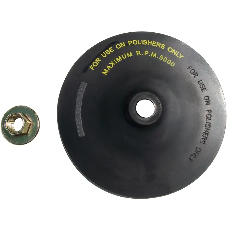 7" Quick Change Backing Pad With Hex Spindle Nut Sgt94820 Sg Tool Aid 1
