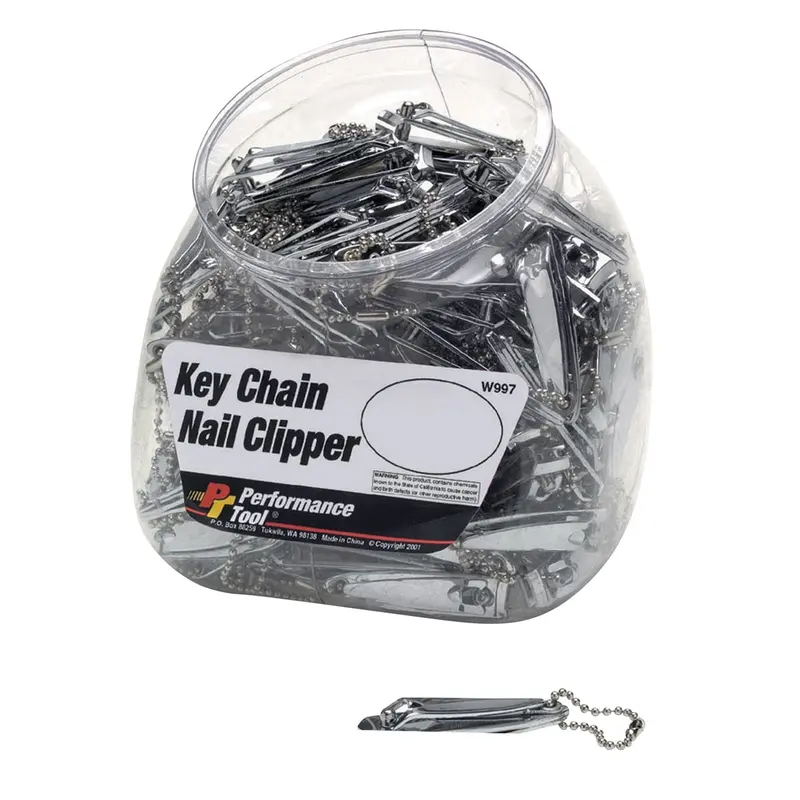75 Individual Nail Clippers With Key Chain Wlmw997 Wilmar Corp. / Performance Tool 1