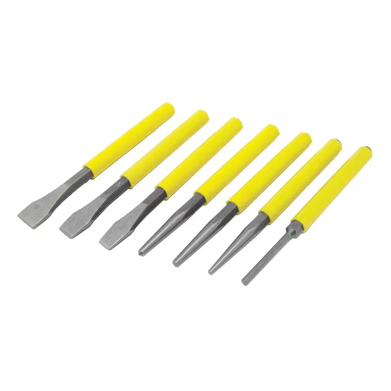 7Pc Chisel And Punch Set Wlmw750 Wilmar Corp. / Performance Tool 1