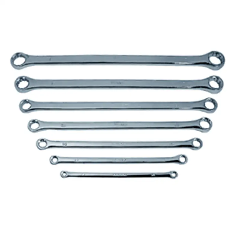 7Pc Offset Box Wrench Sae V8t8007 V-8 Tools 1